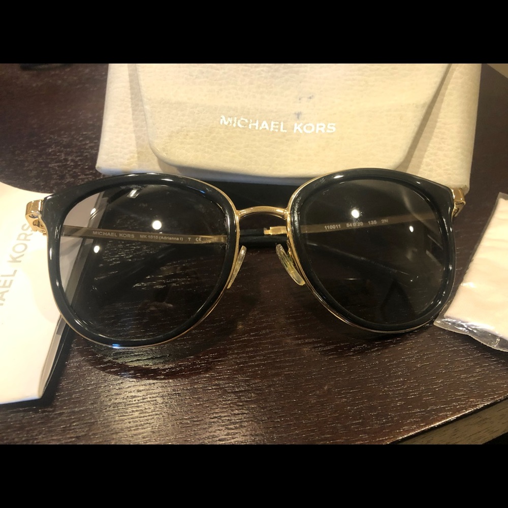 Michael Kors Black and gold women’s sunglasses